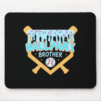 Baseball Drip Ballpark Bruder Eis Drip Mousepad