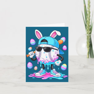 Baseball-Drip-Eiscreme-Bekleidung Jugend Junge glü Karte