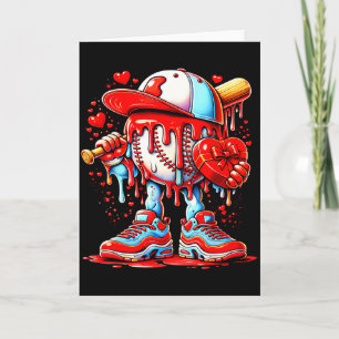 Baseball-Drip-Eiscreme-Bekleidung Jugendlicher Jun Karte