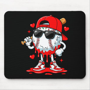 Baseball-Drip-Eiscreme-Sungles-Jungen-Jugendliche- Mousepad
