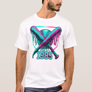 Baseball-Drip für Jungen Eiscreme-Drip Jugend Jung T-Shirt