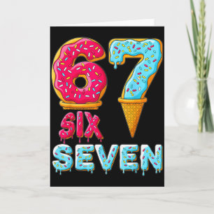 Baseball-Drip Nummer 67 Spieler 67 Meme Eis D Karte