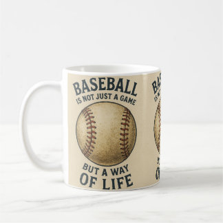 Baseball, eine Lebensart! Kaffeetasse