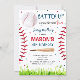 Baseball-Einladung, Baseball-Einladung, Baseball Einladung