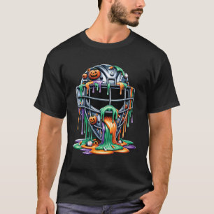 Baseball-Eis-Dipping-Catcher-Maske Halloween B T-Shirt
