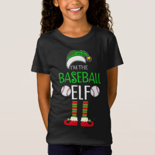 Baseball Elf Sport Matching Familie Weihnachten G T-Shirt