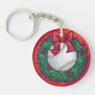 Baseball en couronne rouge