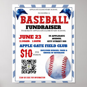 Baseball-Ereignis Poster