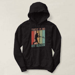 Baseball Es gibt keine Nebensaison Hoodie