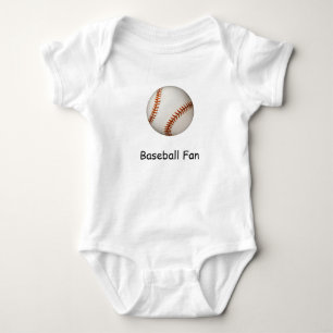 Baseball-Fan Baby Strampler