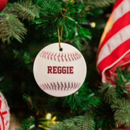 Baseball Fan Personalisierte Verzierung Ornament Aus Metall