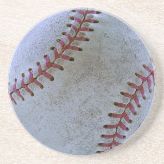 Baseball Fan-tastic_Battered Ball-Getränkefreund Getränkeuntersetzer (Vorne)