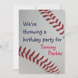 Baseball Fan-tastic_sports thematisierte Geburtsta Einladung