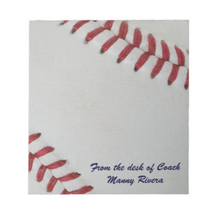 Baseball Fan-tastisch_individuelle Steigung Notizblock