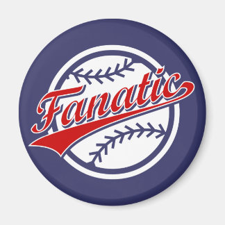 Baseball Fanatic Magnet