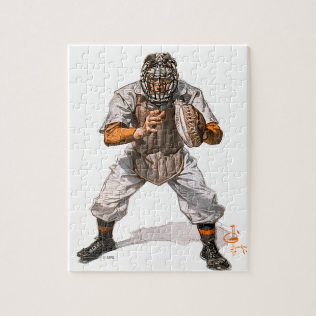 Baseball-Fänger (Vertikal)