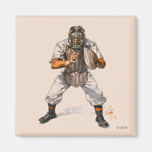 Baseball-Fänger Magnet