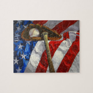 Baseball Fans Jigsaw-Puzzle