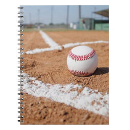Baseball-Feld Notizblock