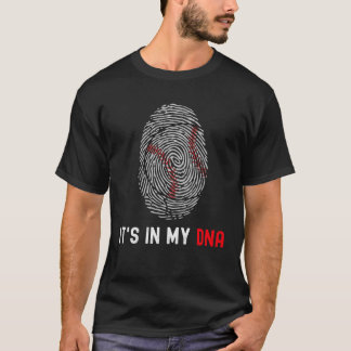 Baseball Fingerprint Es befindet sich in meinem DN T-Shirt