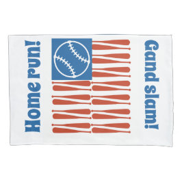 Baseball-Flagge Kissenbezug