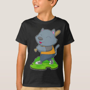 Baseball-Fledermaus T-Shirt