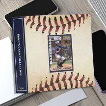 Baseball Foto Card Collector Album