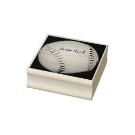 Baseball-Foto Gummistempel