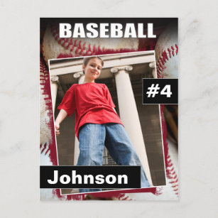 Baseball Foto Sports Trading Card Postkarte
