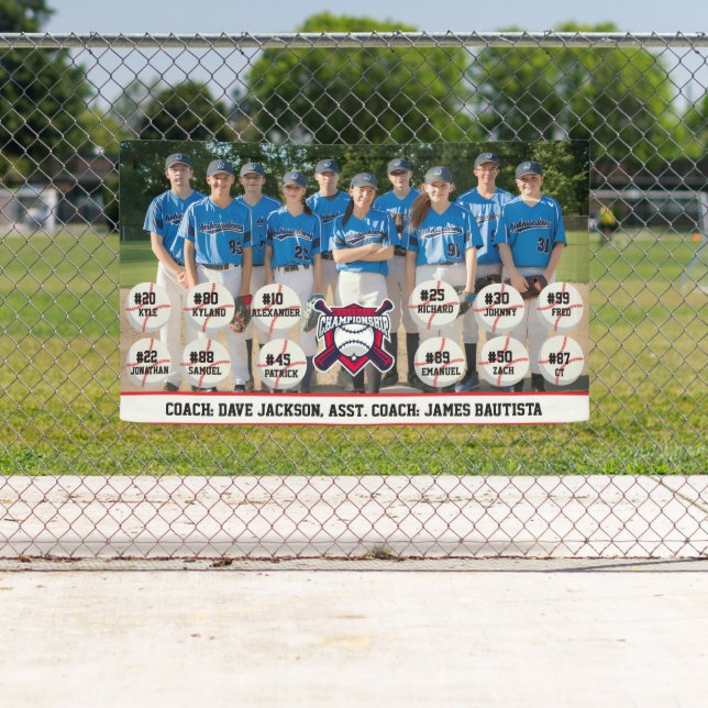 Baseball-Foto-Team Banner (Insitu)