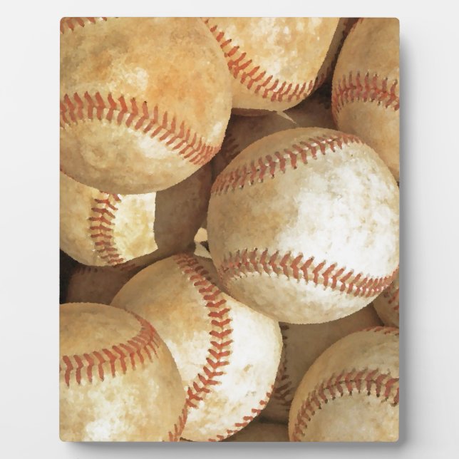 Baseball Fotoplatte (Vorderseite)