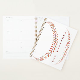 Baseball-Fotos Rustikales Erinnerungsalbum Planer