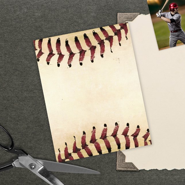 Baseball-Fotos Rustikales Memory Scrapbook (Von Creator hochgeladen)