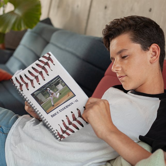 Baseball-Fotos sauber Weißes HORIZONTAL Notizblock (Von Creator hochgeladen)