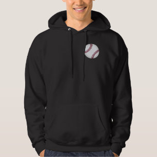 Baseball-Front u. Rückseite Hoodie