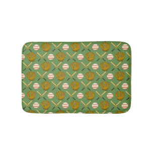 Baseball Fun Bath Mat Badematte