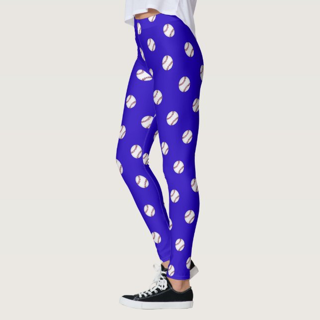 Baseball für Frauen Leggings (Links)