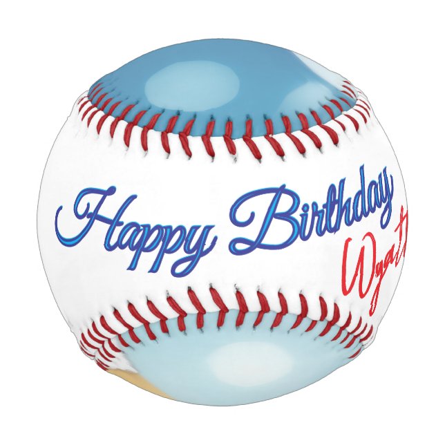 Baseball-Geburtstag  Baseball (Vorderseite)