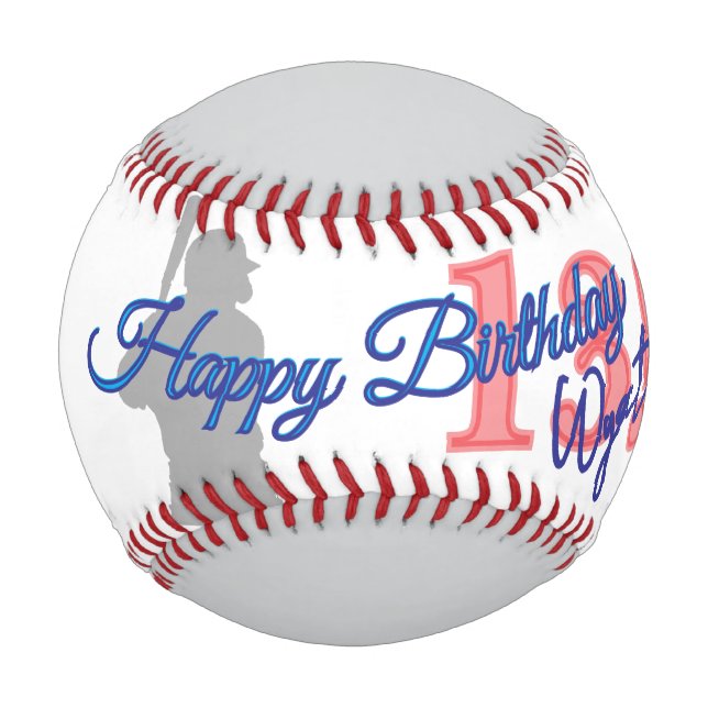 Baseball-Geburtstag  Baseball (Vorderseite)