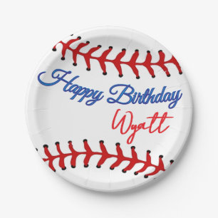Baseball-Geburtstag Pappteller