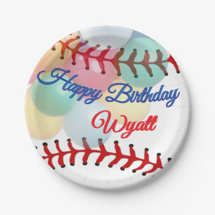Baseball-Geburtstag Pappteller