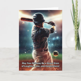 Baseball-Geburtstagskarte Karte