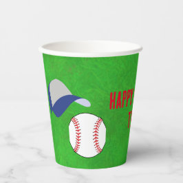 Baseball Geburtstagsparty Paper Cup Pappbecher