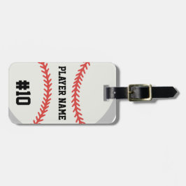 Baseball Gepäckanhänger