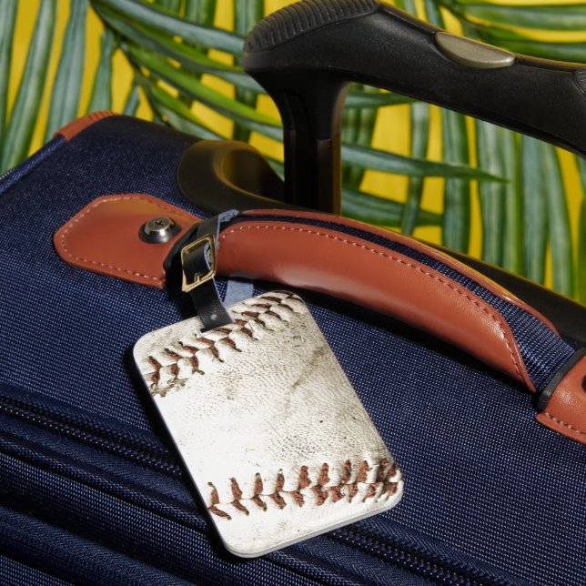 Baseball Gepäckanhänger (Vorderseite Insitu 1)