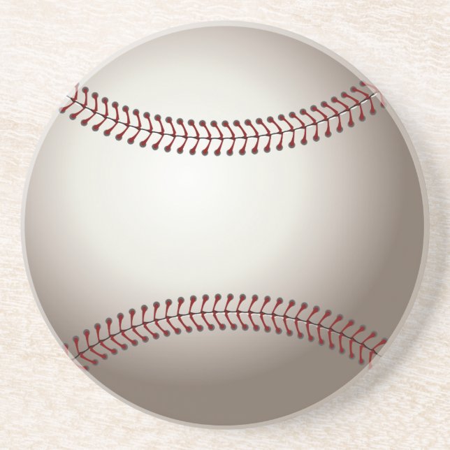 Baseball Getränkeuntersetzer (Vorne)