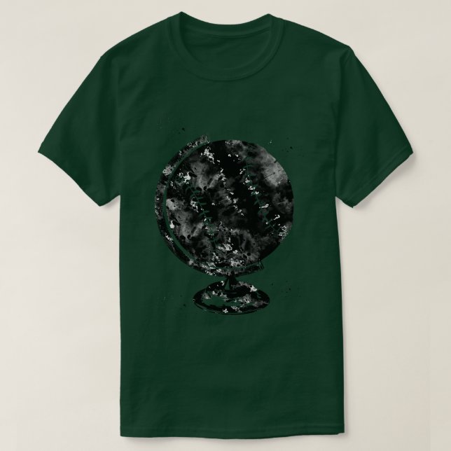 Baseball Globe 1 T-Shirt (Design vorne)