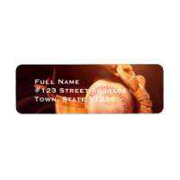 Baseball Glove Mailing Labels