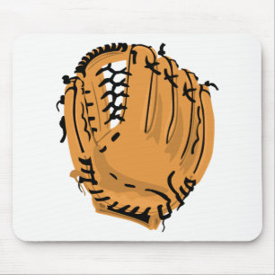 Baseball Glove Mousepad
