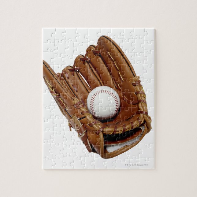 Baseball Glove und Ball (Vertikal)